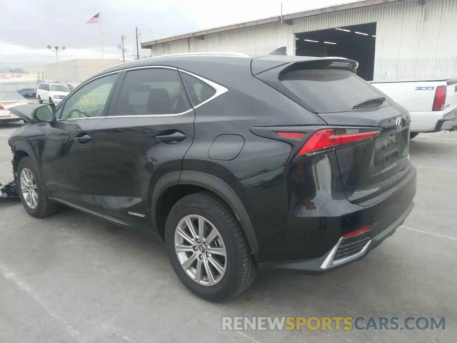 3 Photograph of a damaged car JTJBJRBZ1K2124384 LEXUS NX 2019