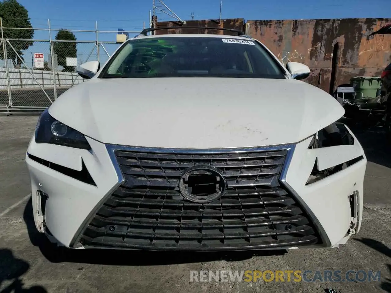 5 Photograph of a damaged car JTJBJRBZ2K2109165 LEXUS NX 2019