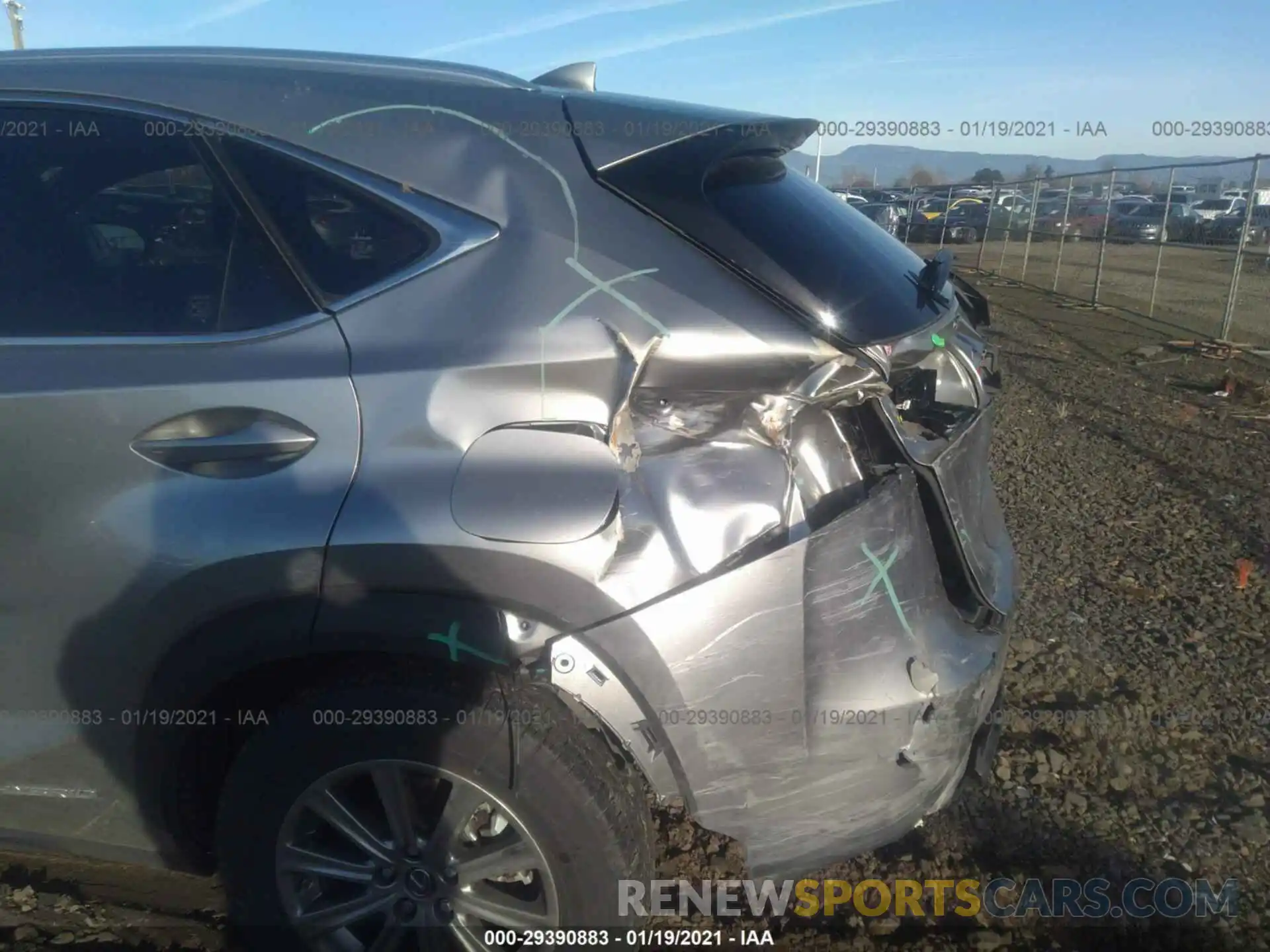 6 Photograph of a damaged car JTJBJRBZ2K2112728 LEXUS NX 2019