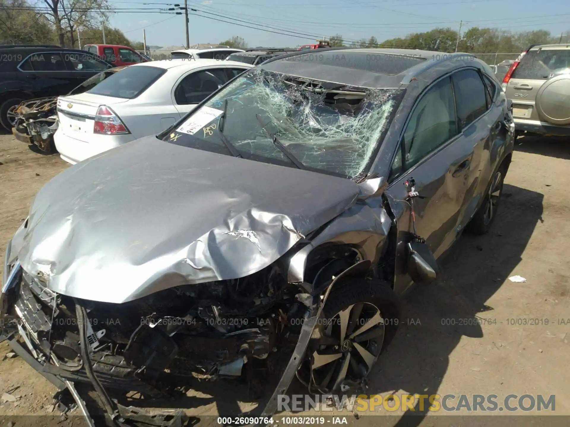 6 Photograph of a damaged car JTJBJRBZ2K2117153 LEXUS NX 2019