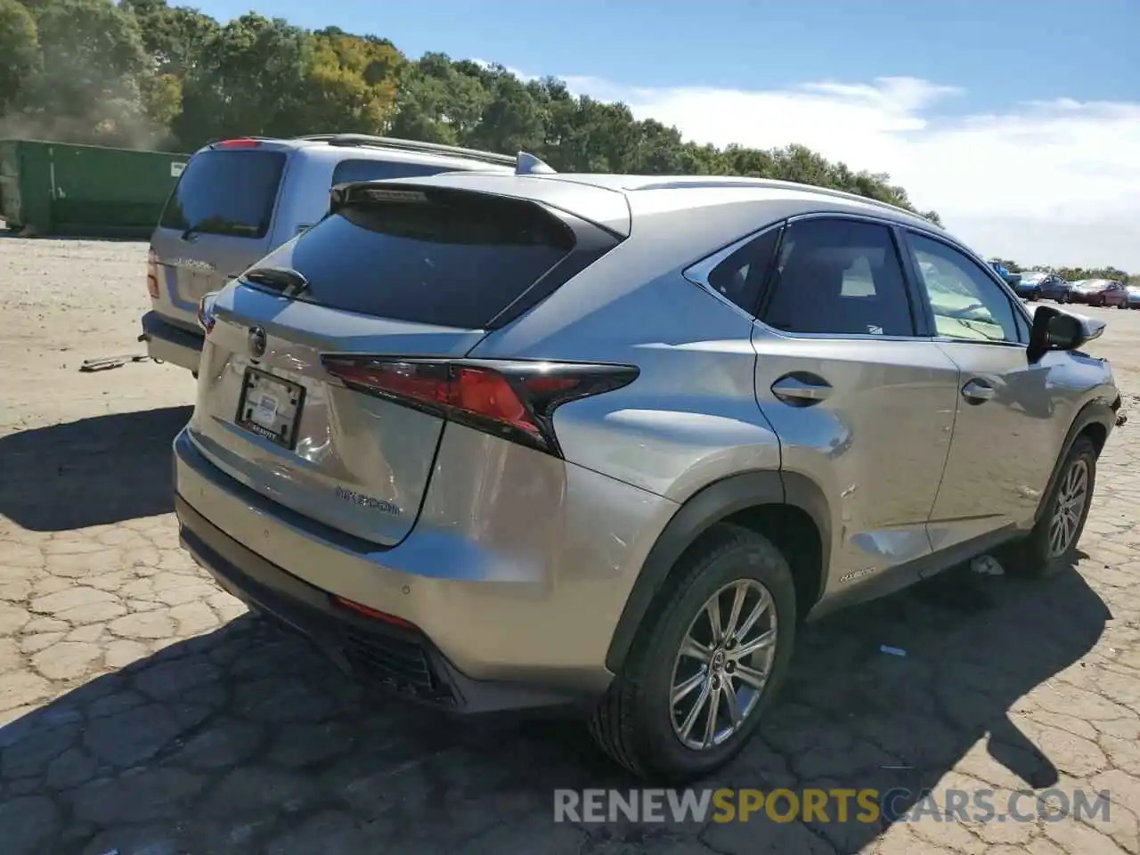 4 Photograph of a damaged car JTJBJRBZ2K2117895 LEXUS NX 2019