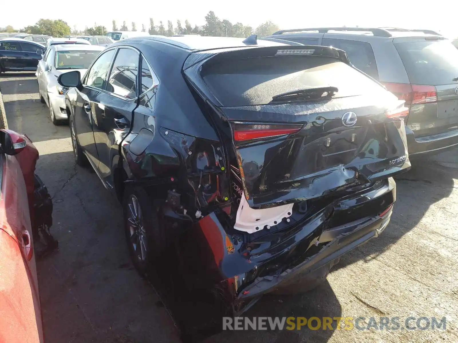 3 Photograph of a damaged car JTJBJRBZ3K2104007 LEXUS NX 2019