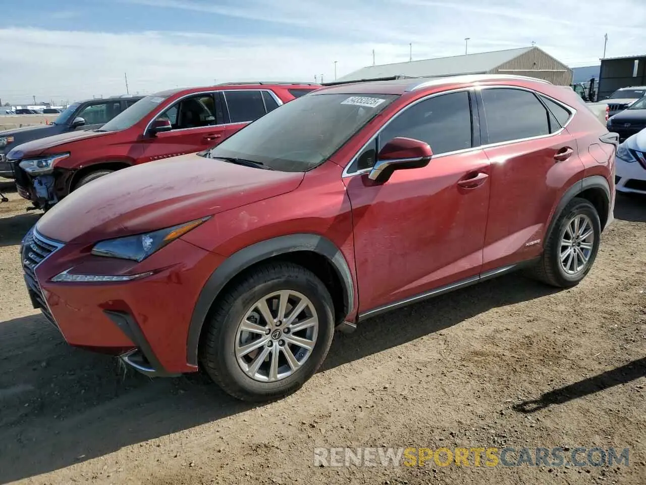 1 Photograph of a damaged car JTJBJRBZ3K2104153 LEXUS NX 2019