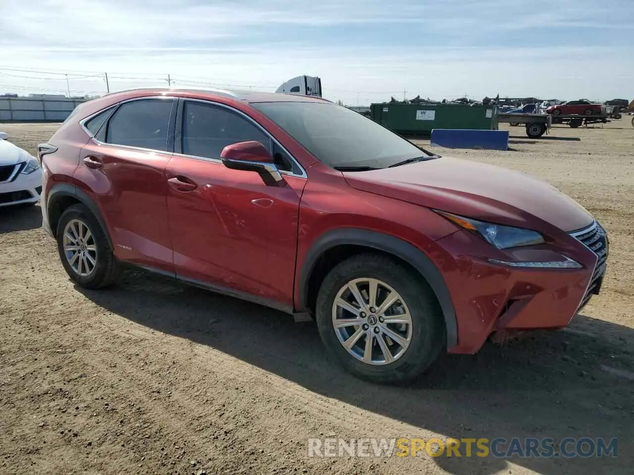 4 Photograph of a damaged car JTJBJRBZ3K2104153 LEXUS NX 2019