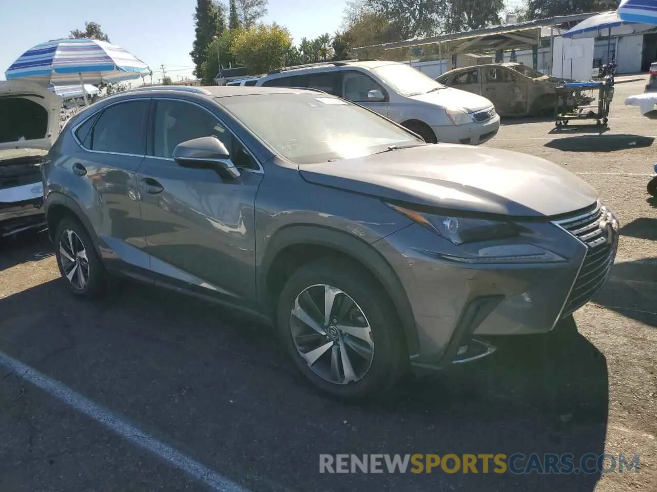4 Photograph of a damaged car JTJBJRBZ3K2111233 LEXUS NX 2019