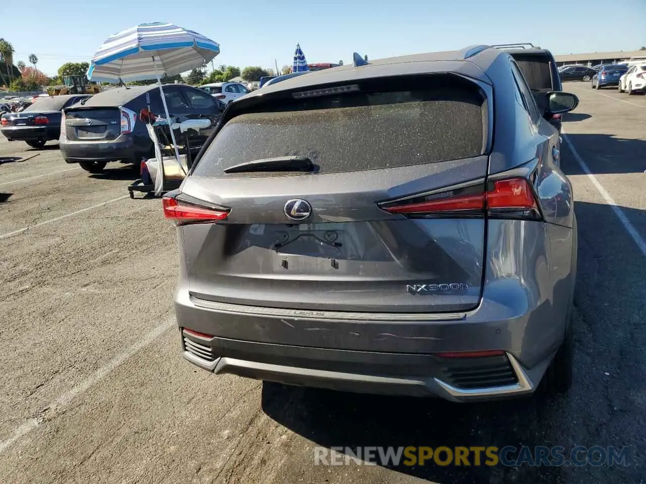 6 Photograph of a damaged car JTJBJRBZ3K2111233 LEXUS NX 2019