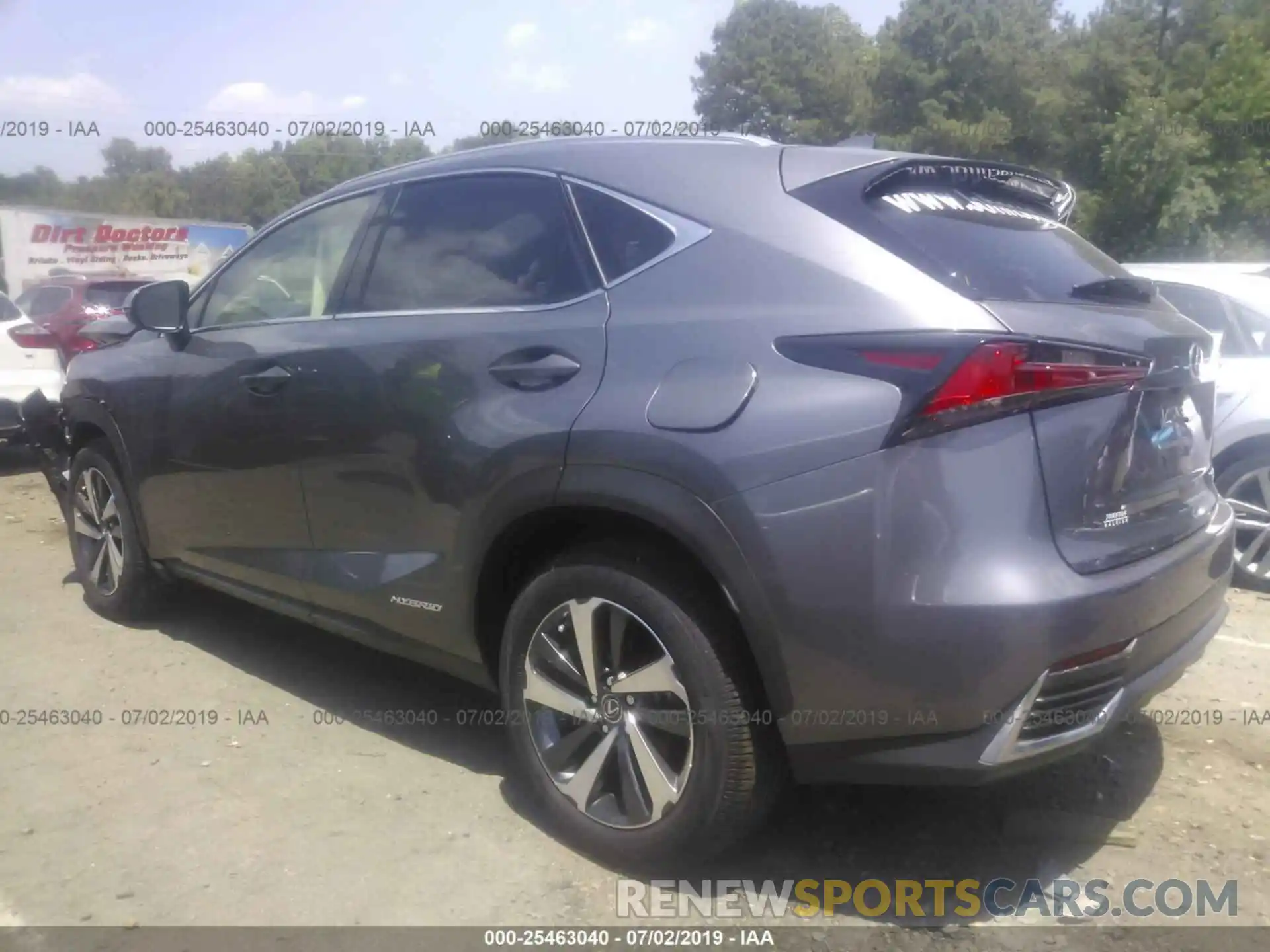 3 Photograph of a damaged car JTJBJRBZ3K2115945 LEXUS NX 2019