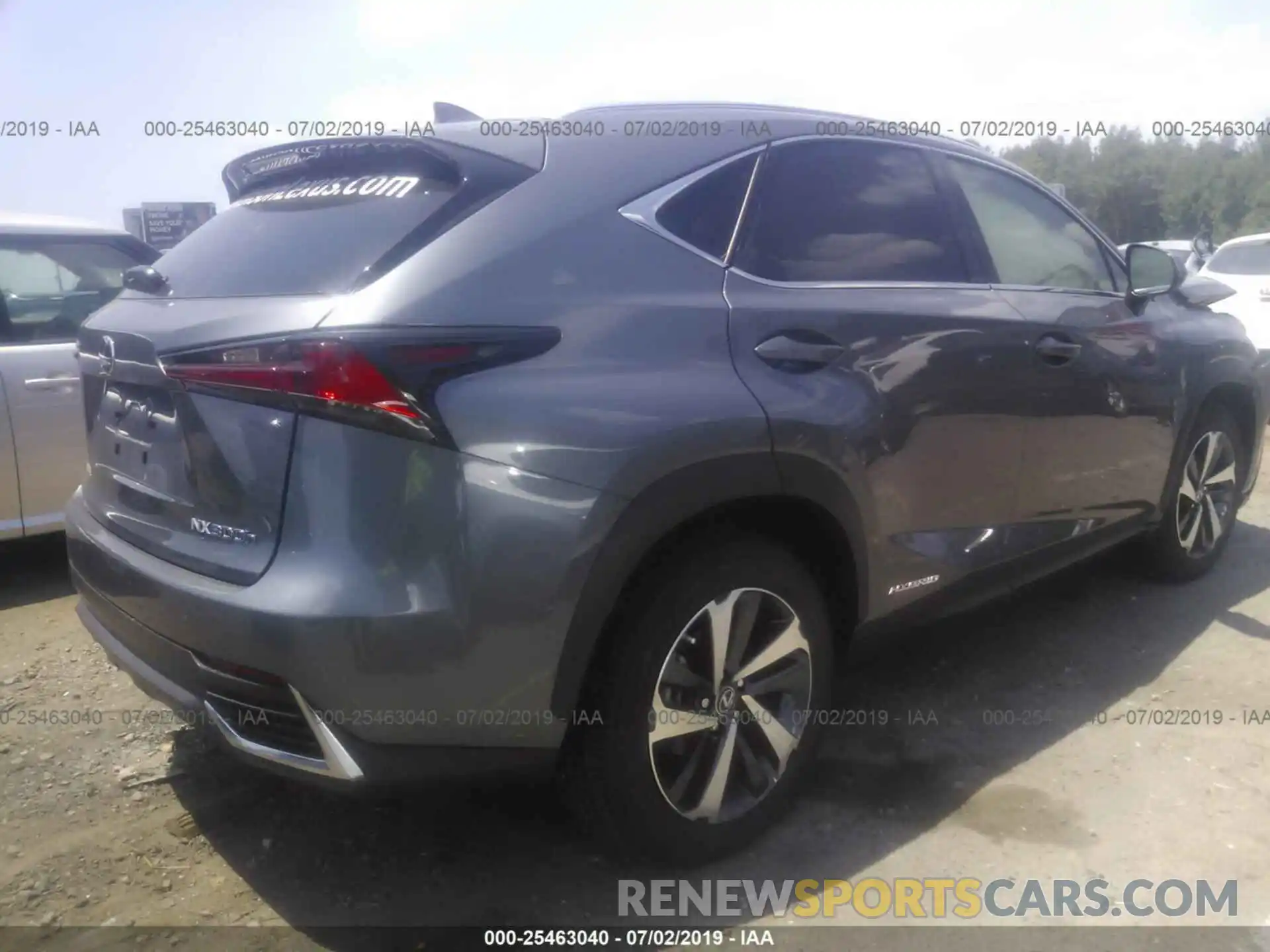 4 Photograph of a damaged car JTJBJRBZ3K2115945 LEXUS NX 2019