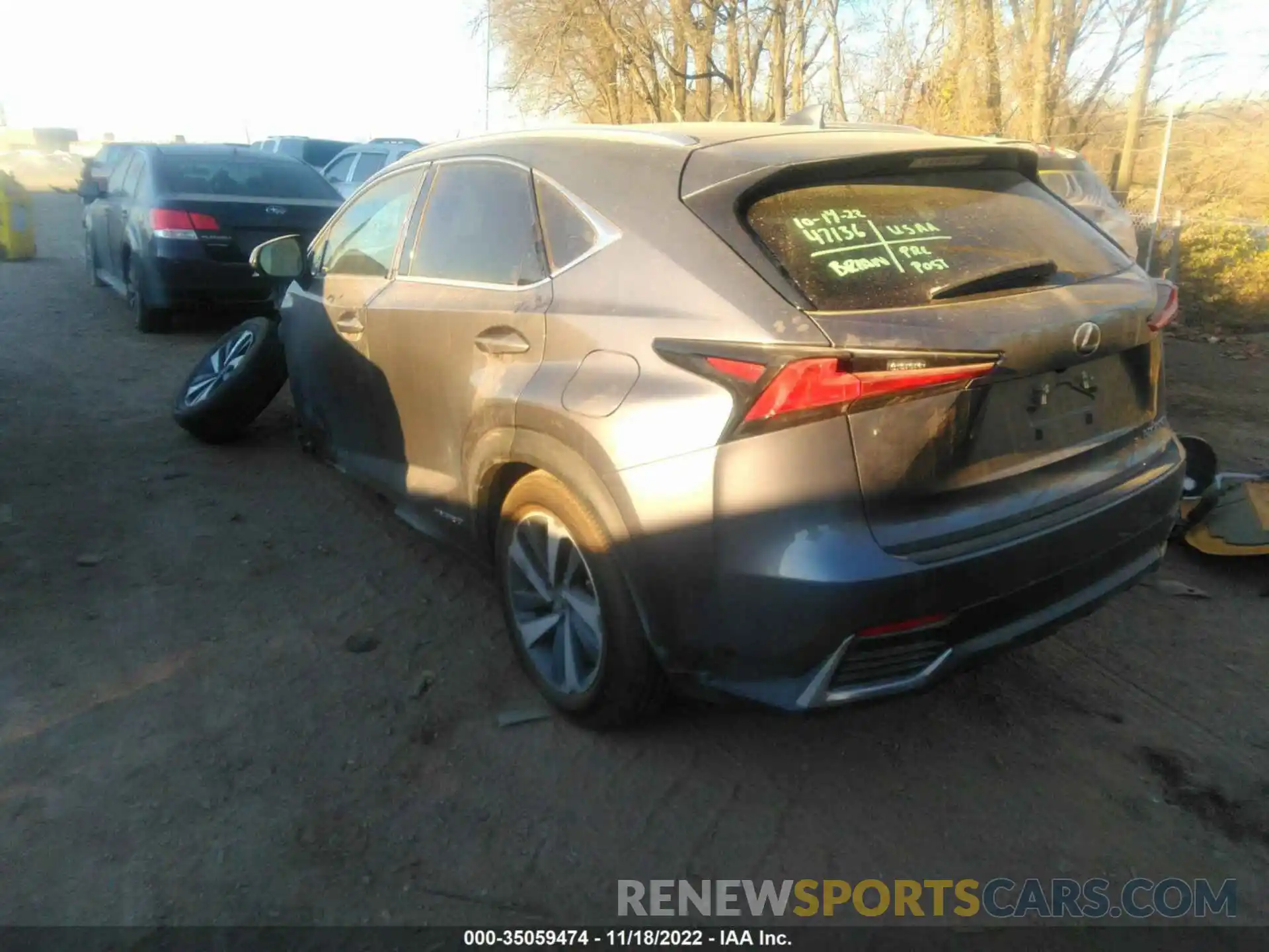 3 Photograph of a damaged car JTJBJRBZ3K2125035 LEXUS NX 2019