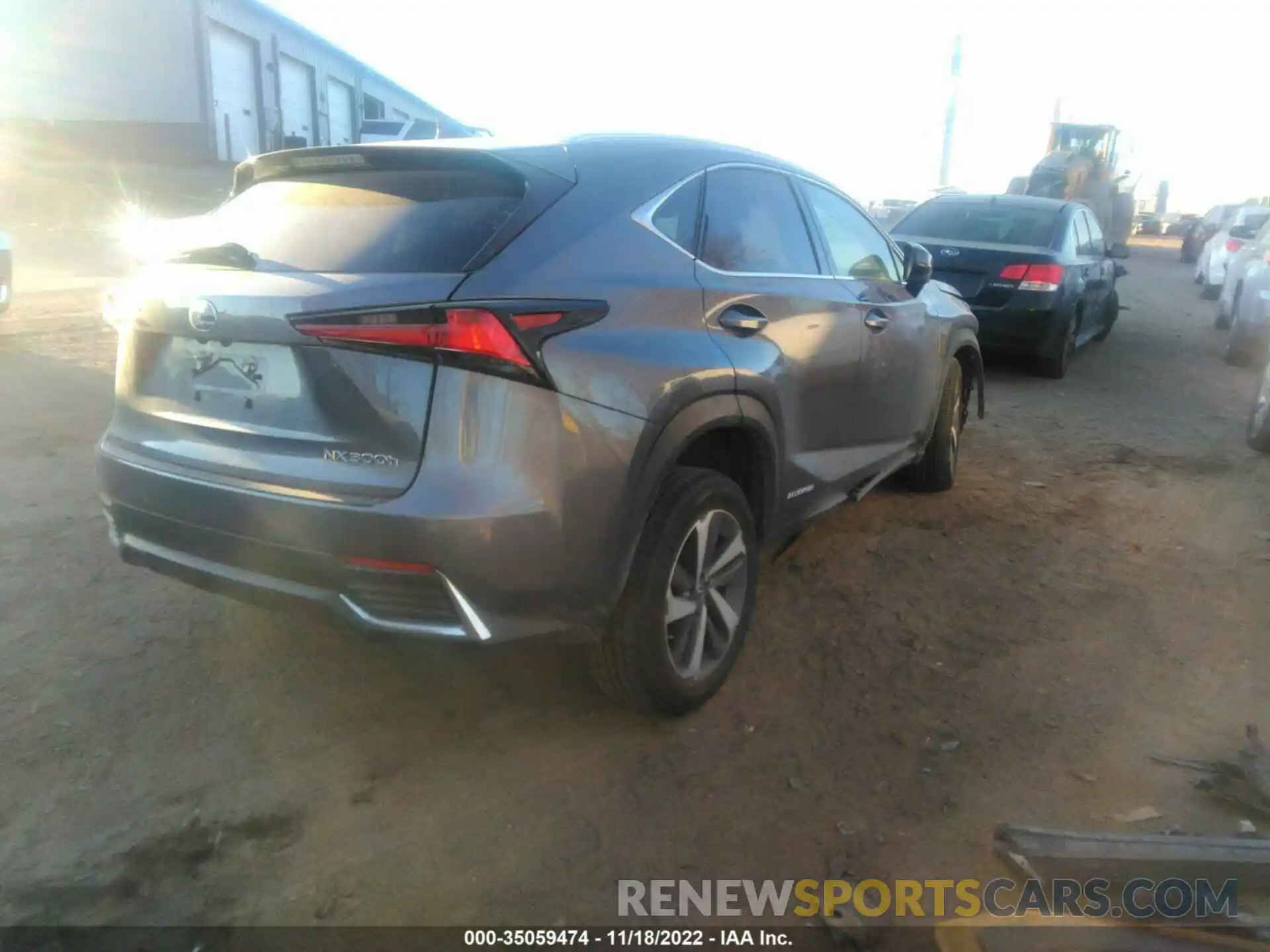 4 Photograph of a damaged car JTJBJRBZ3K2125035 LEXUS NX 2019