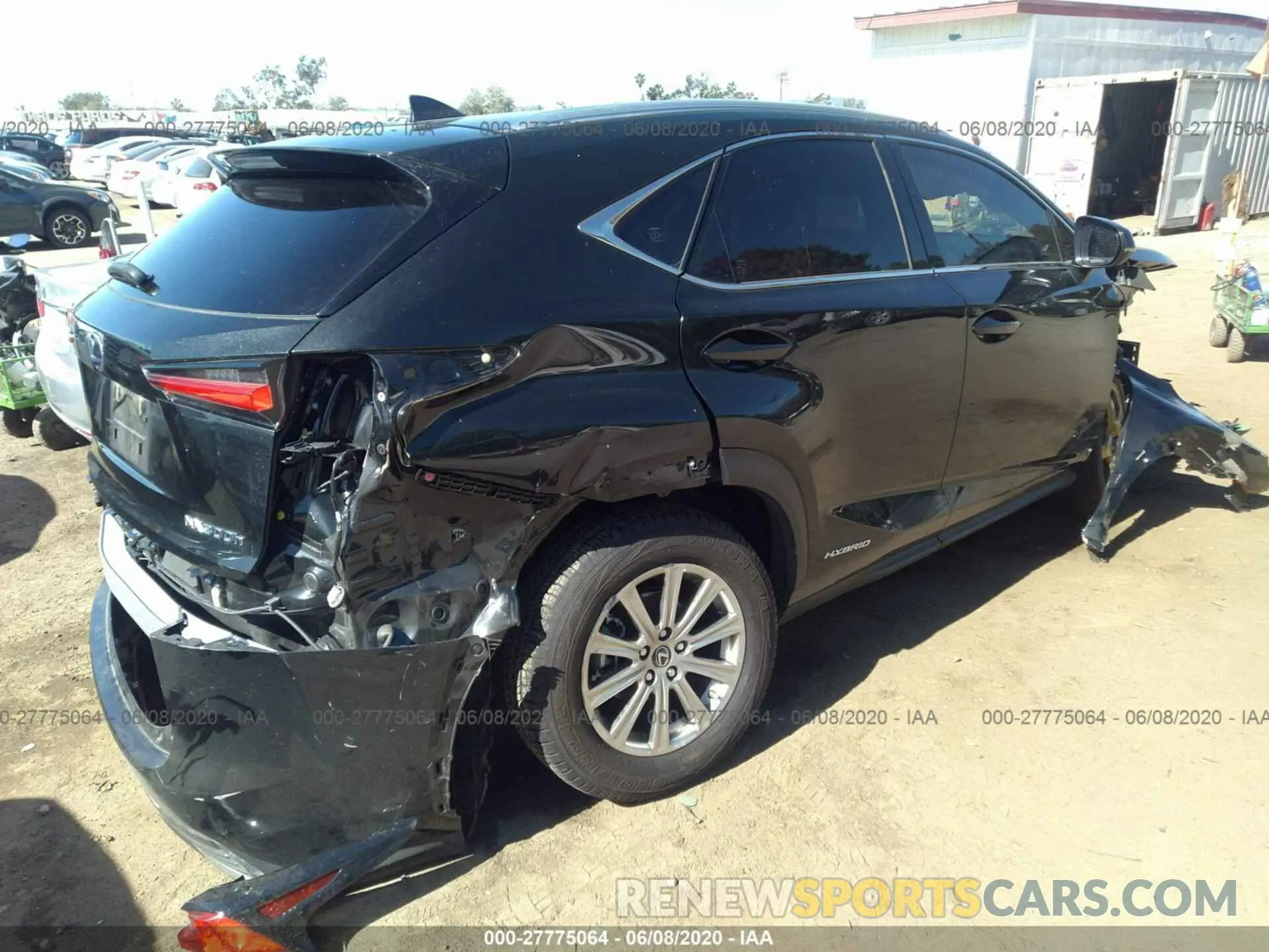 4 Photograph of a damaged car JTJBJRBZ4K2112021 LEXUS NX 2019