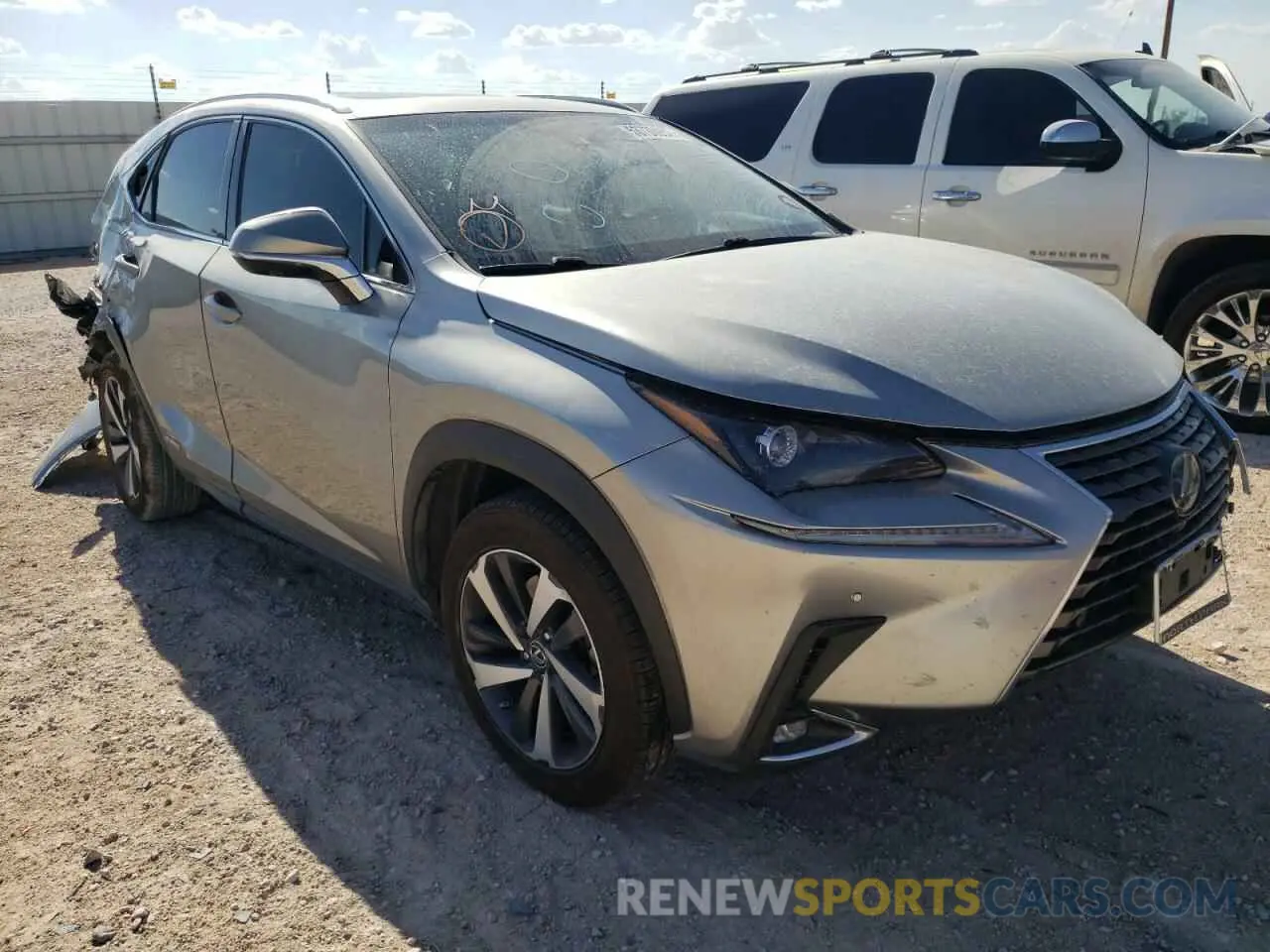 1 Photograph of a damaged car JTJBJRBZ5K2118085 LEXUS NX 2019