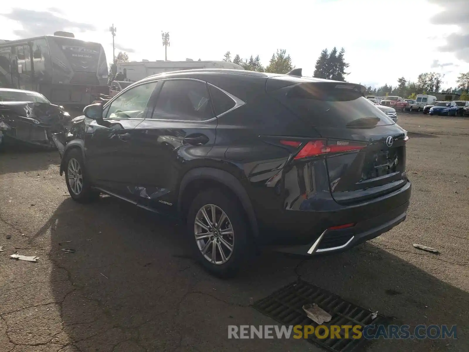 3 Photograph of a damaged car JTJBJRBZ5K2123822 LEXUS NX 2019