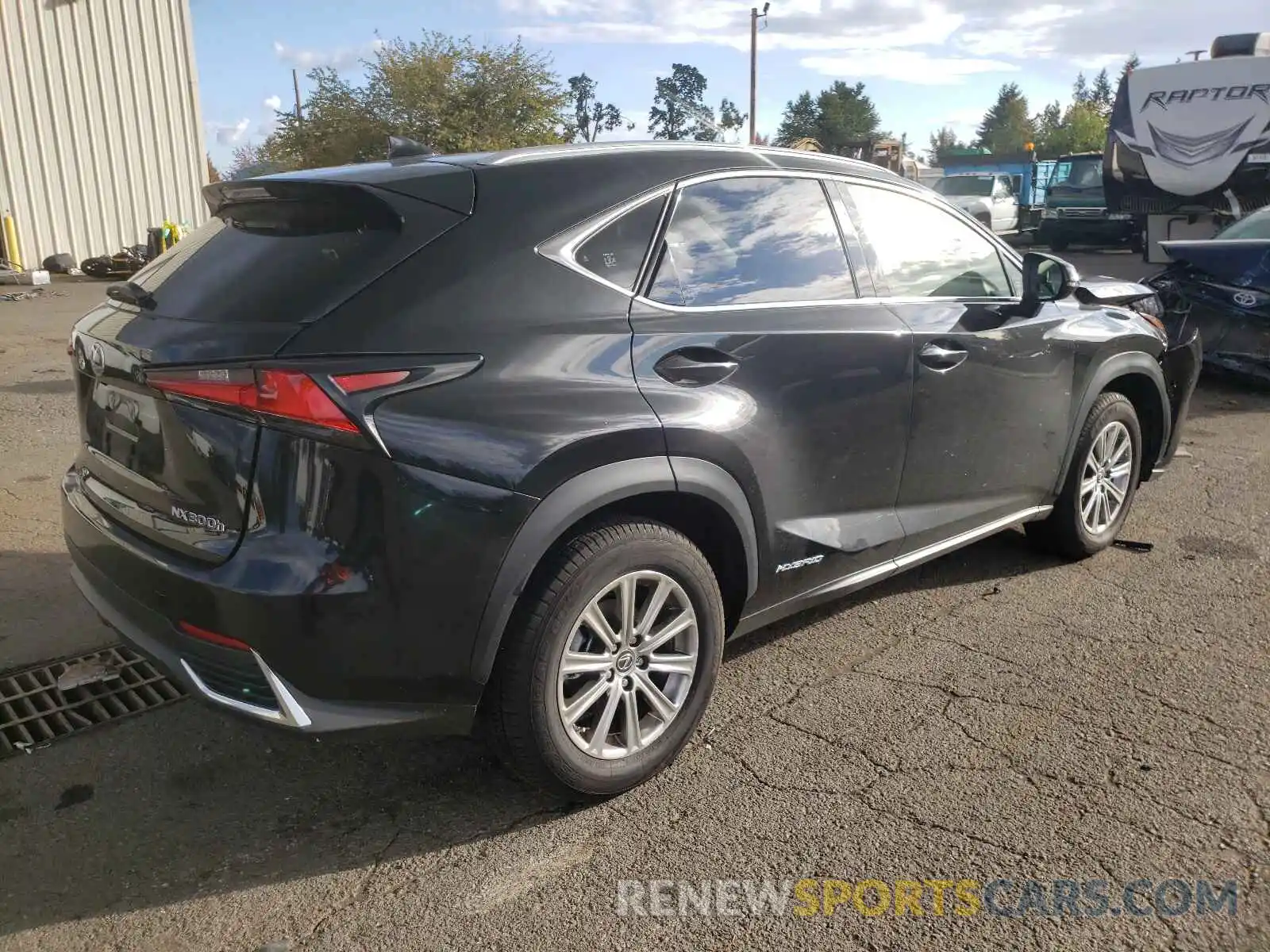 4 Photograph of a damaged car JTJBJRBZ5K2123822 LEXUS NX 2019