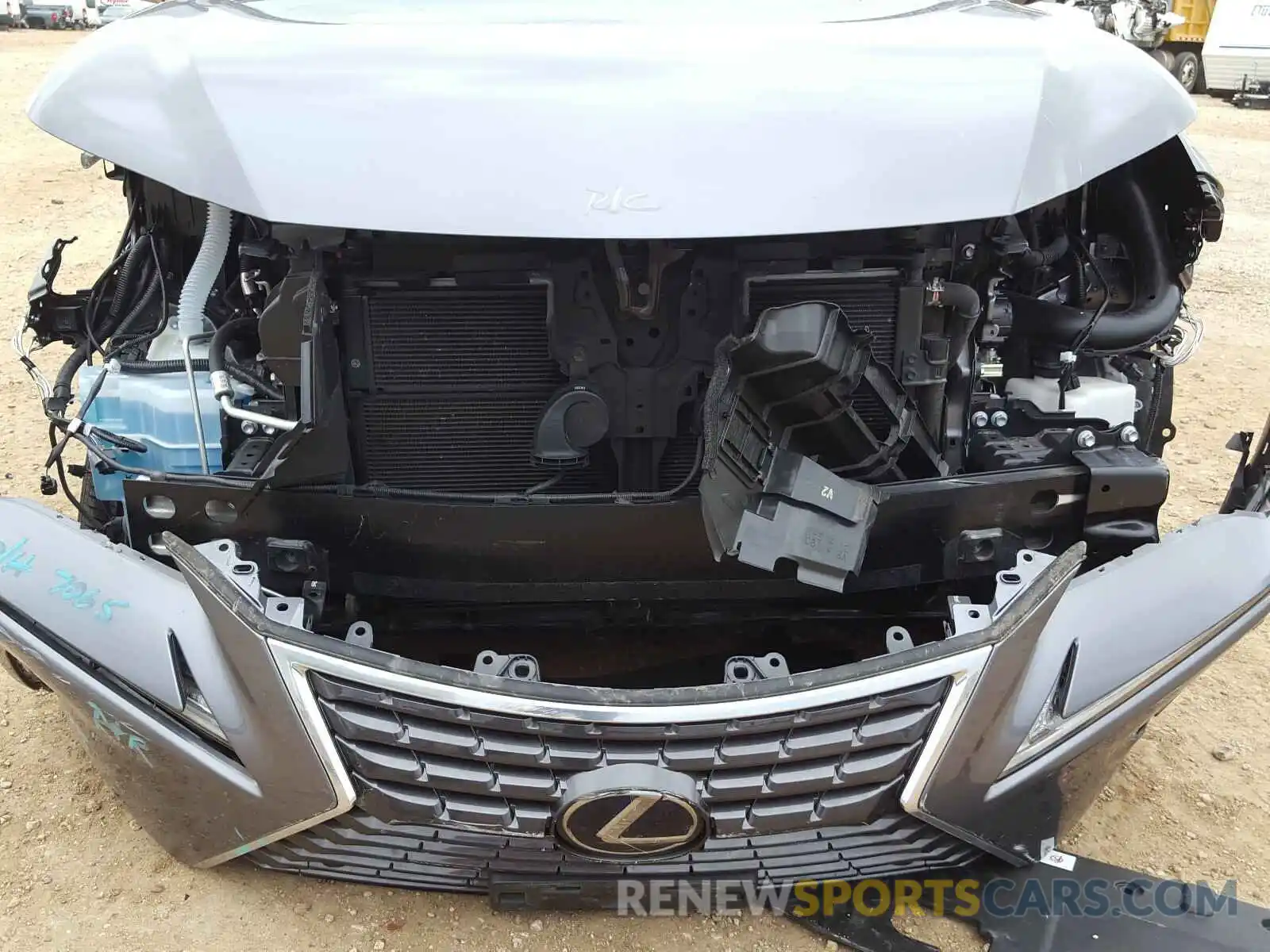 9 Photograph of a damaged car JTJBJRBZ6K2102817 LEXUS NX 2019