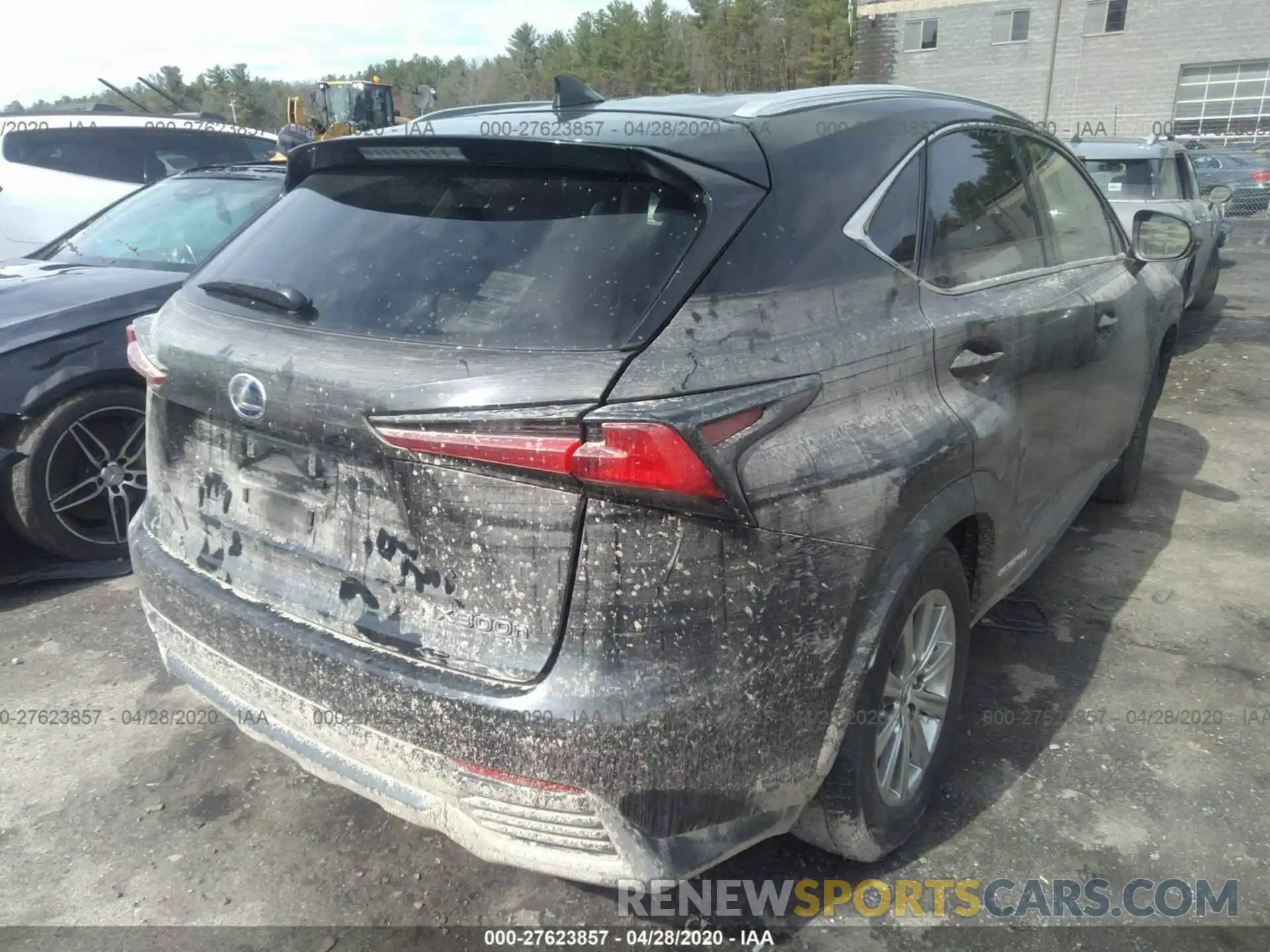 4 Photograph of a damaged car JTJBJRBZ6K2106995 LEXUS NX 2019