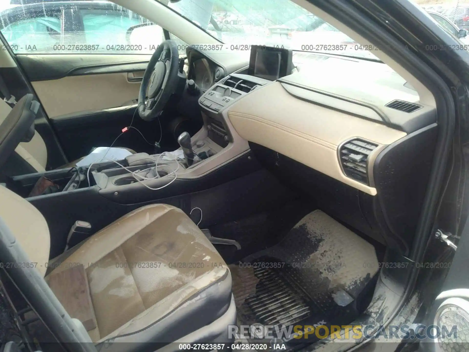 5 Photograph of a damaged car JTJBJRBZ6K2106995 LEXUS NX 2019