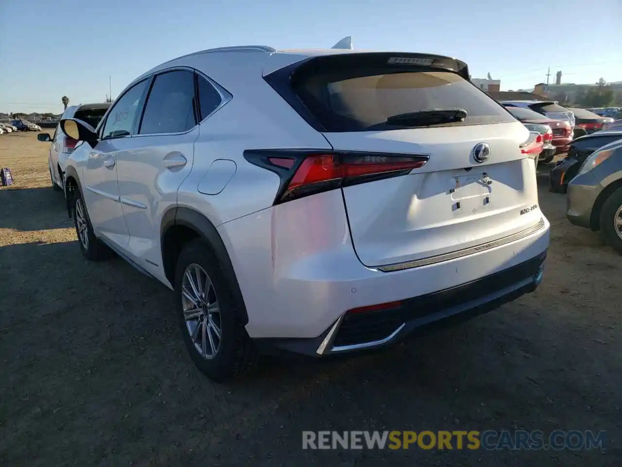 3 Photograph of a damaged car JTJBJRBZ7K2098986 LEXUS NX 2019