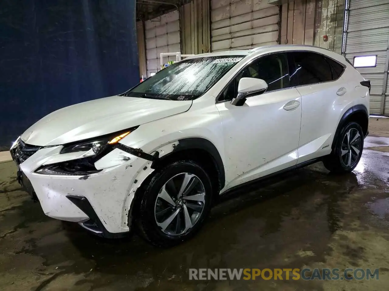 1 Photograph of a damaged car JTJBJRBZ7K2103135 LEXUS NX 2019