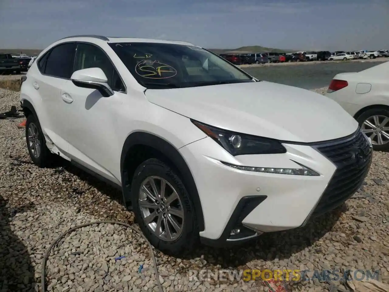 1 Photograph of a damaged car JTJBJRBZ7K2105970 LEXUS NX 2019