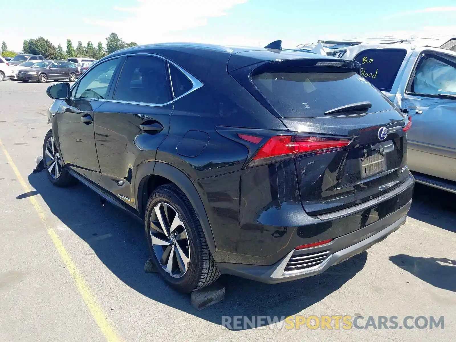 3 Photograph of a damaged car JTJBJRBZ7K2108612 LEXUS NX 2019