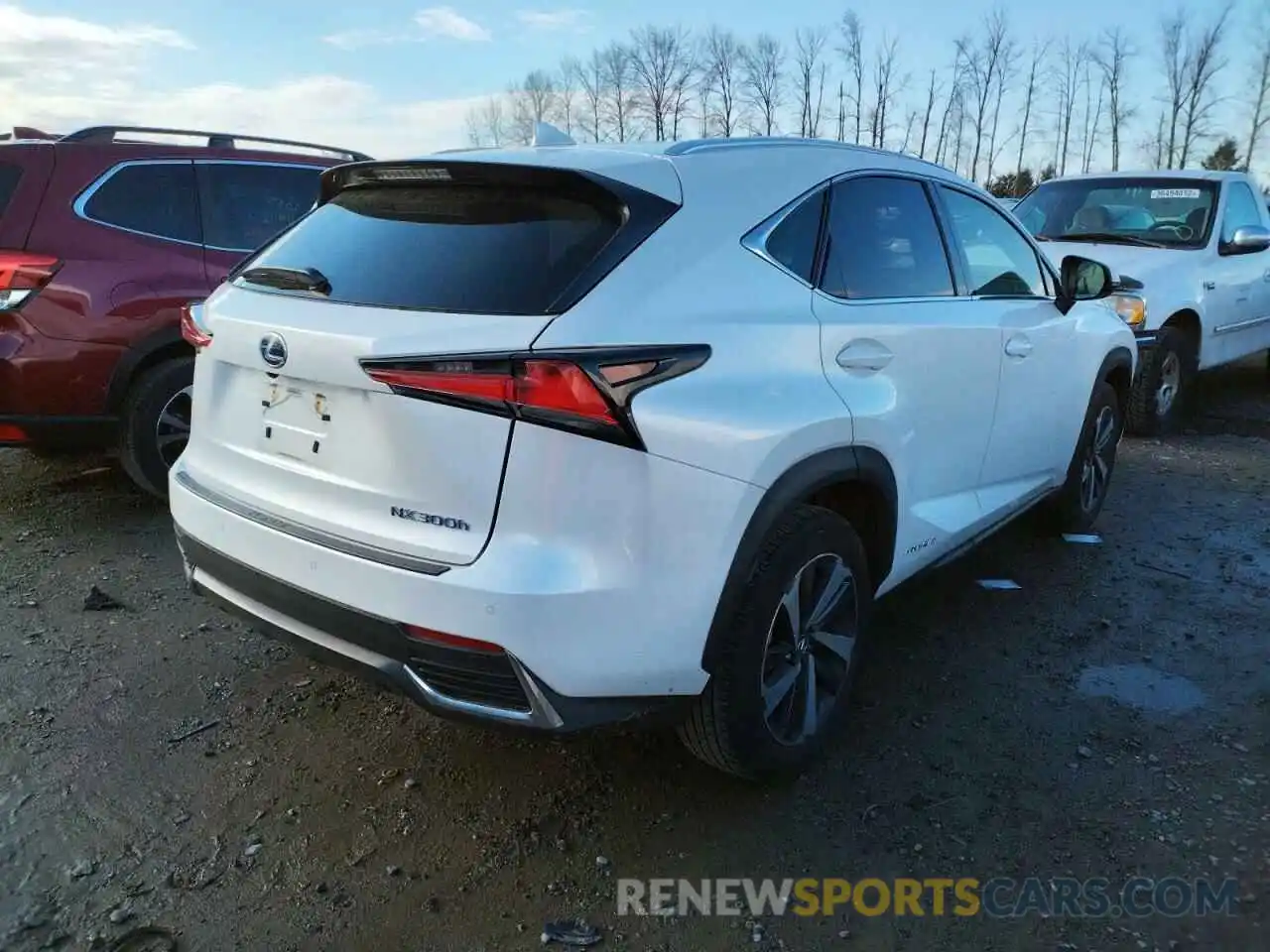 4 Photograph of a damaged car JTJBJRBZ7K2119819 LEXUS NX 2019