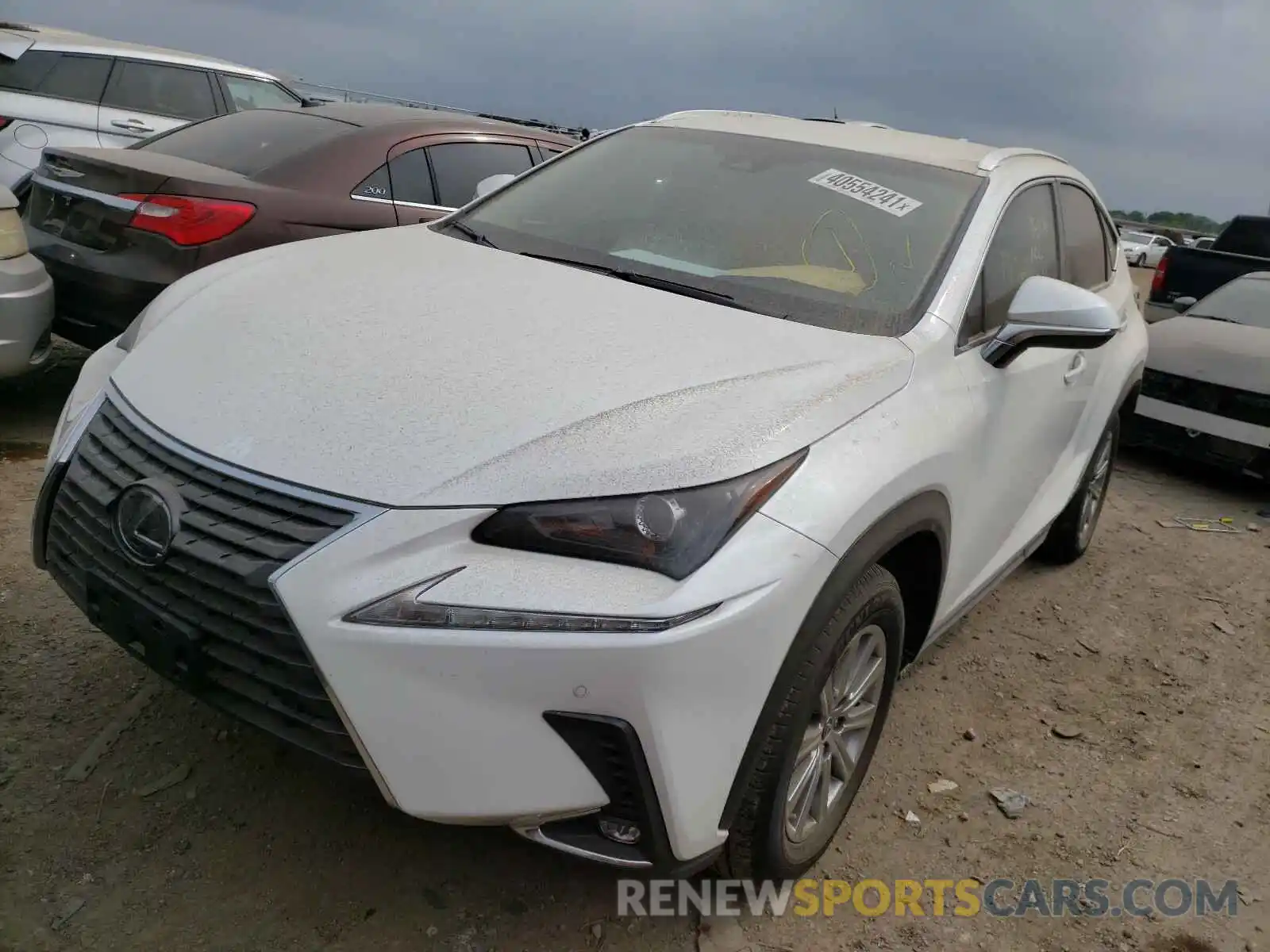 2 Photograph of a damaged car JTJBJRBZ7K2121795 LEXUS NX 2019