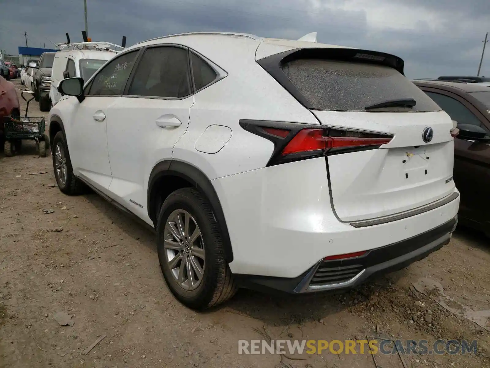 3 Photograph of a damaged car JTJBJRBZ7K2121795 LEXUS NX 2019