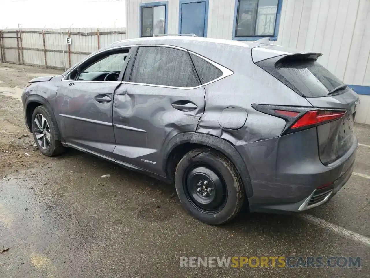 2 Photograph of a damaged car JTJBJRBZ7K2124793 LEXUS NX 2019