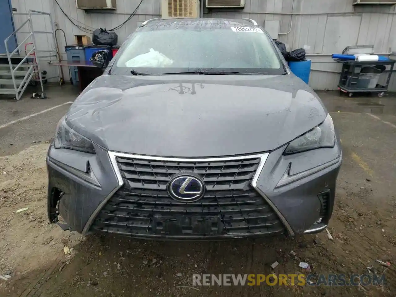 5 Photograph of a damaged car JTJBJRBZ7K2124793 LEXUS NX 2019