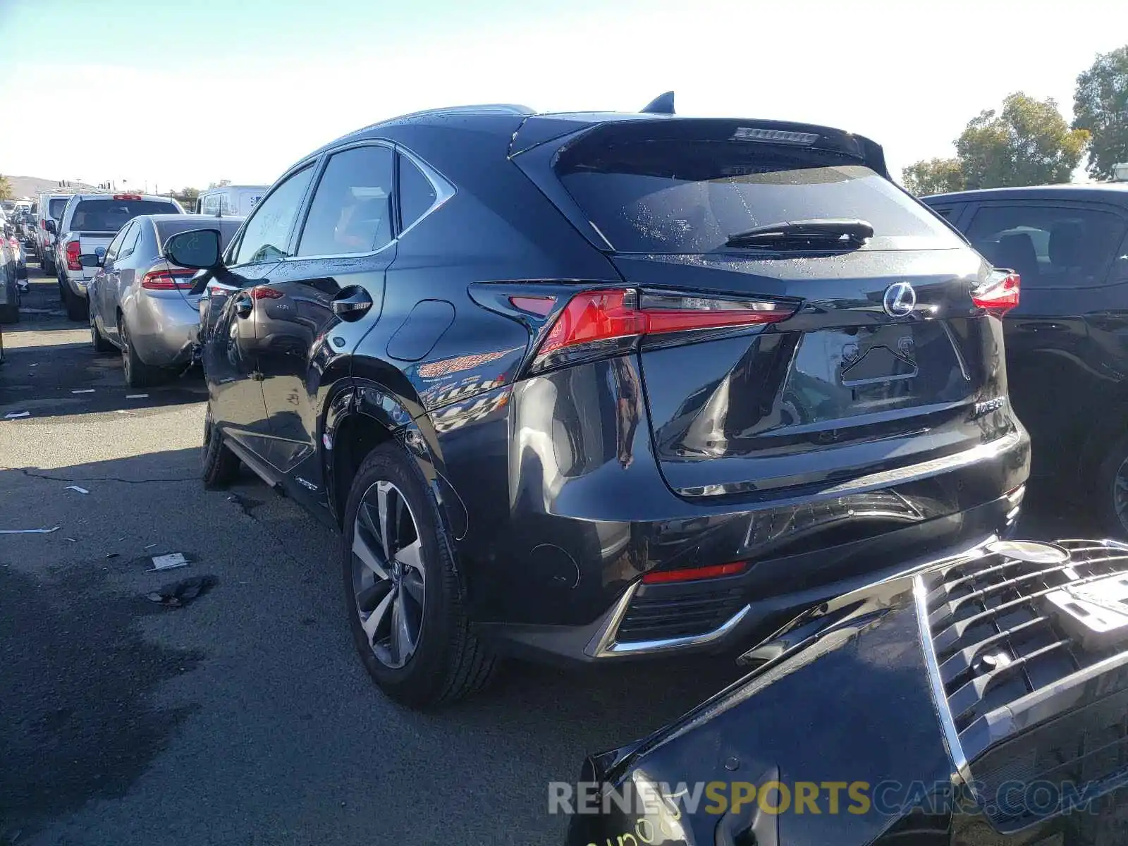 3 Photograph of a damaged car JTJBJRBZ8K2104276 LEXUS NX 2019