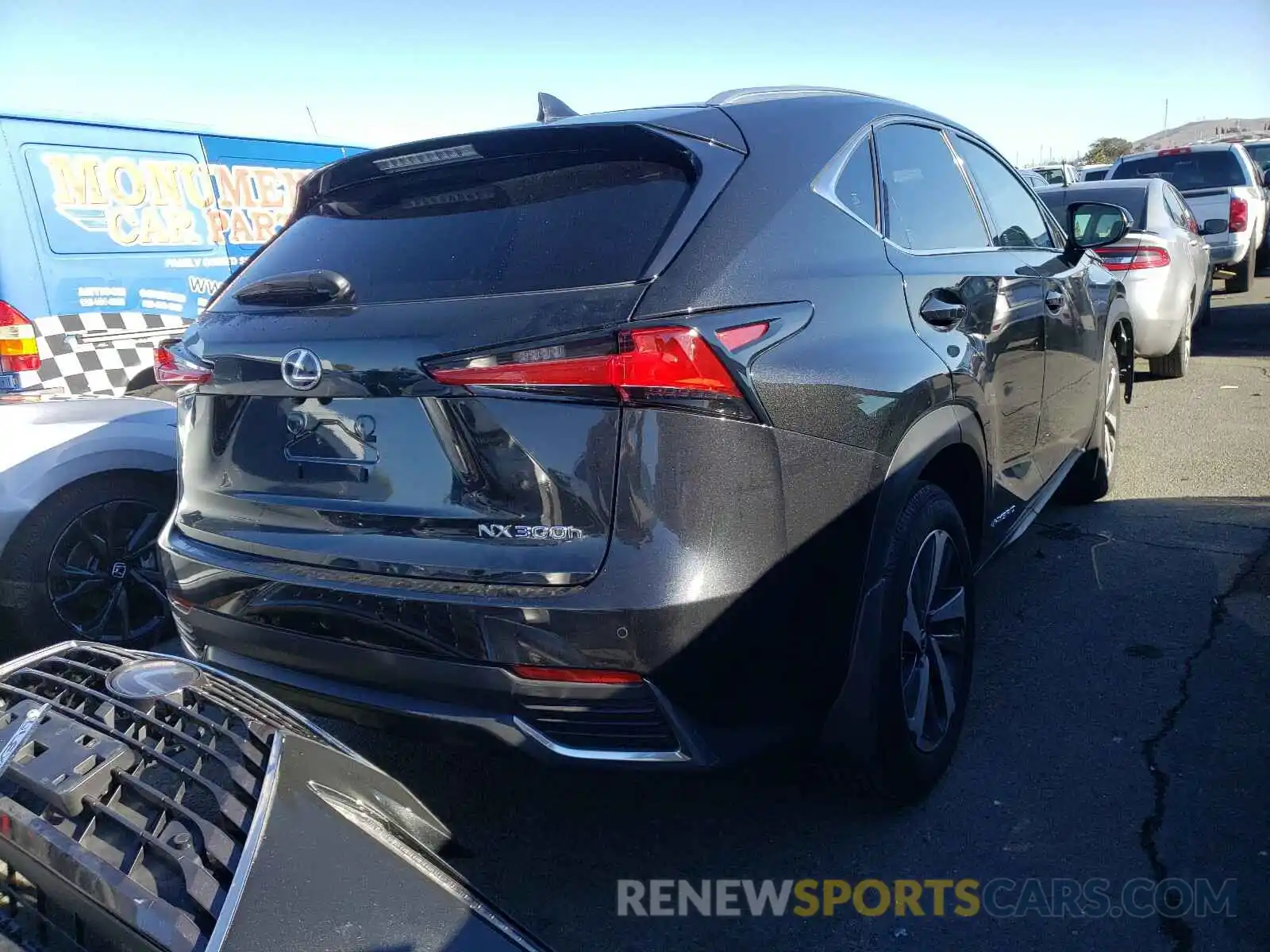 4 Photograph of a damaged car JTJBJRBZ8K2104276 LEXUS NX 2019