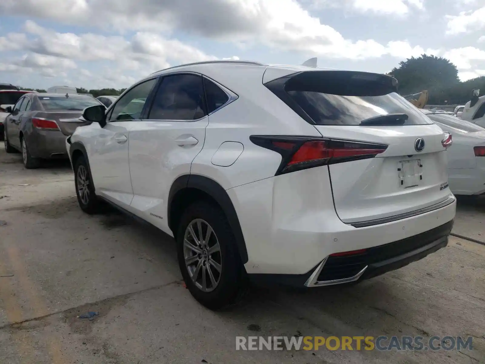 3 Photograph of a damaged car JTJBJRBZ8K2121093 LEXUS NX 2019