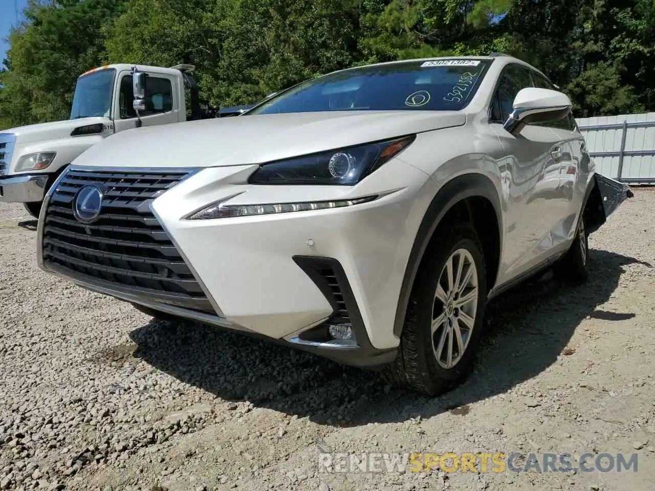 2 Photograph of a damaged car JTJBJRBZ8K2122048 LEXUS NX 2019