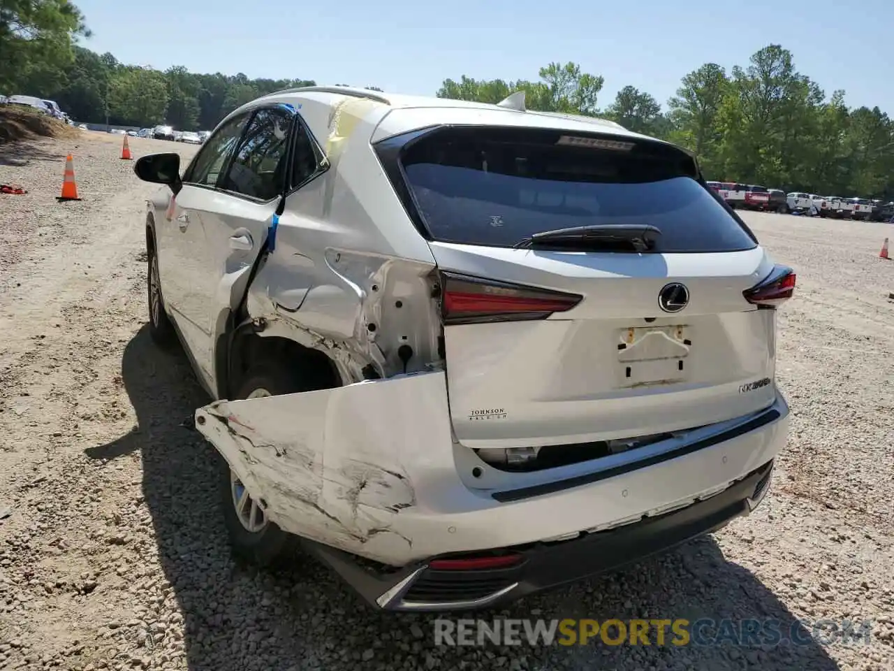 3 Photograph of a damaged car JTJBJRBZ8K2122048 LEXUS NX 2019