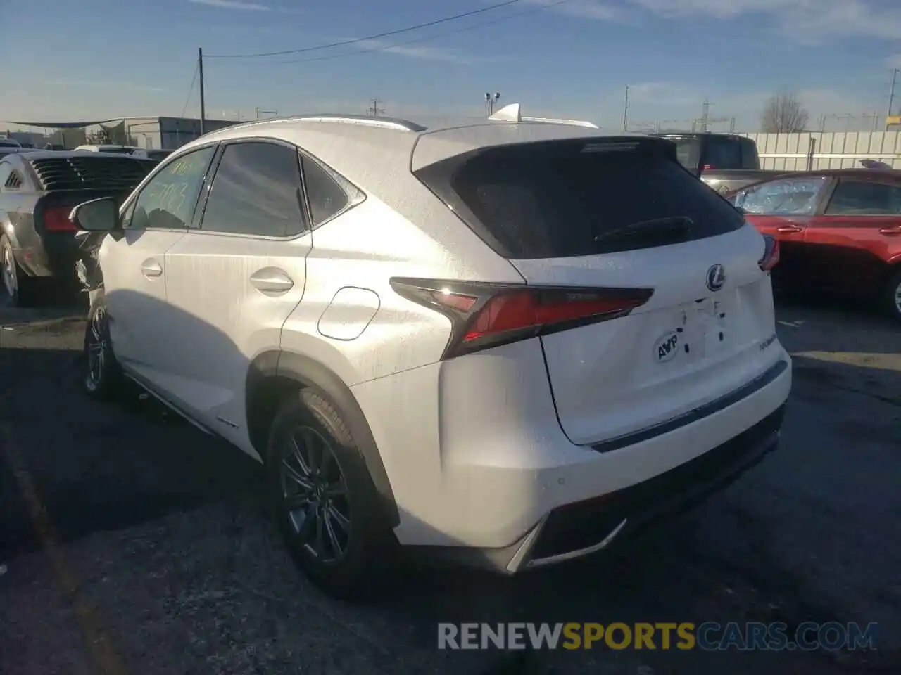 3 Photograph of a damaged car JTJBJRBZ9K2096138 LEXUS NX 2019