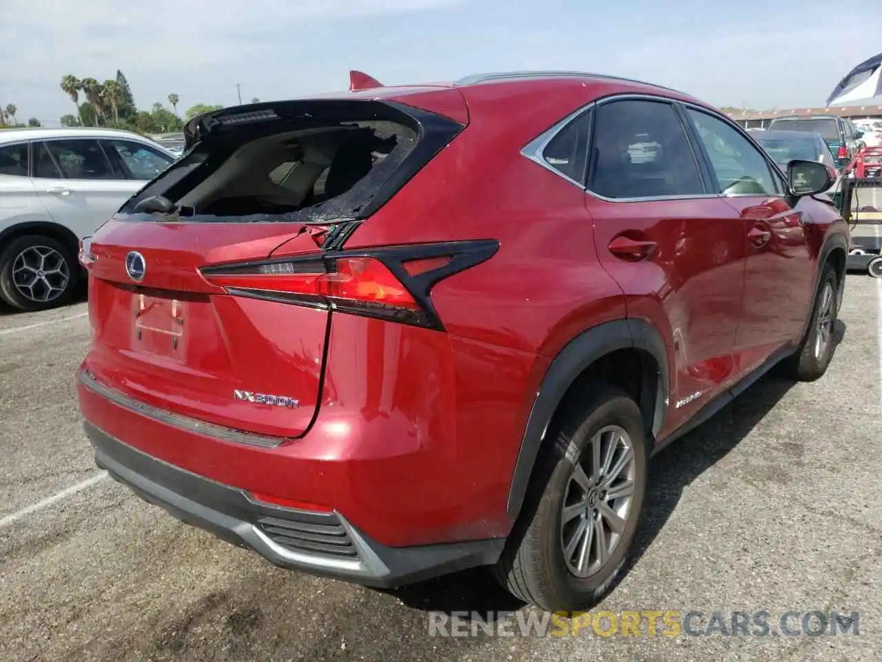 4 Photograph of a damaged car JTJBJRBZ9K2098245 LEXUS NX 2019