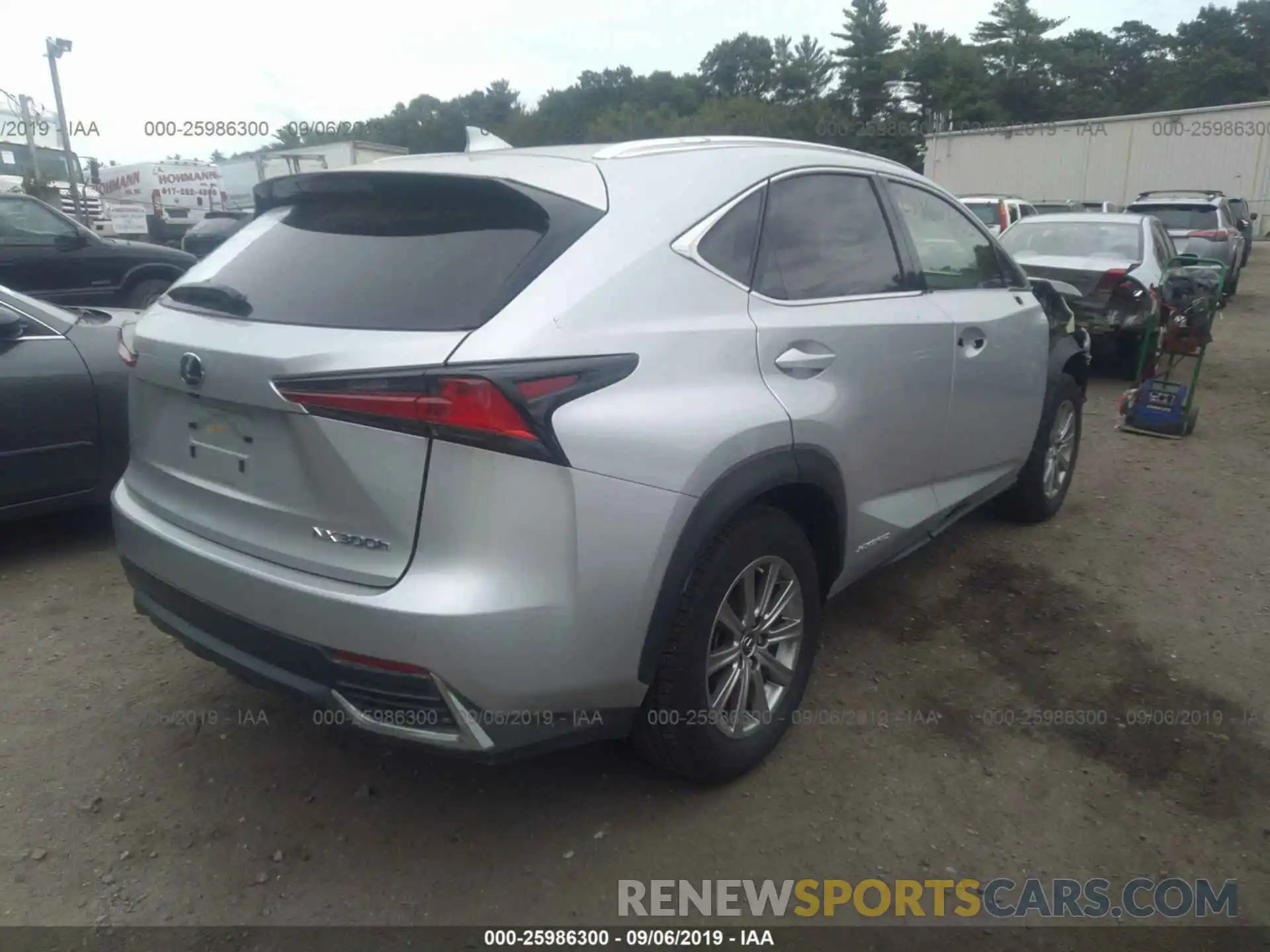 4 Photograph of a damaged car JTJBJRBZ9K2100754 LEXUS NX 2019