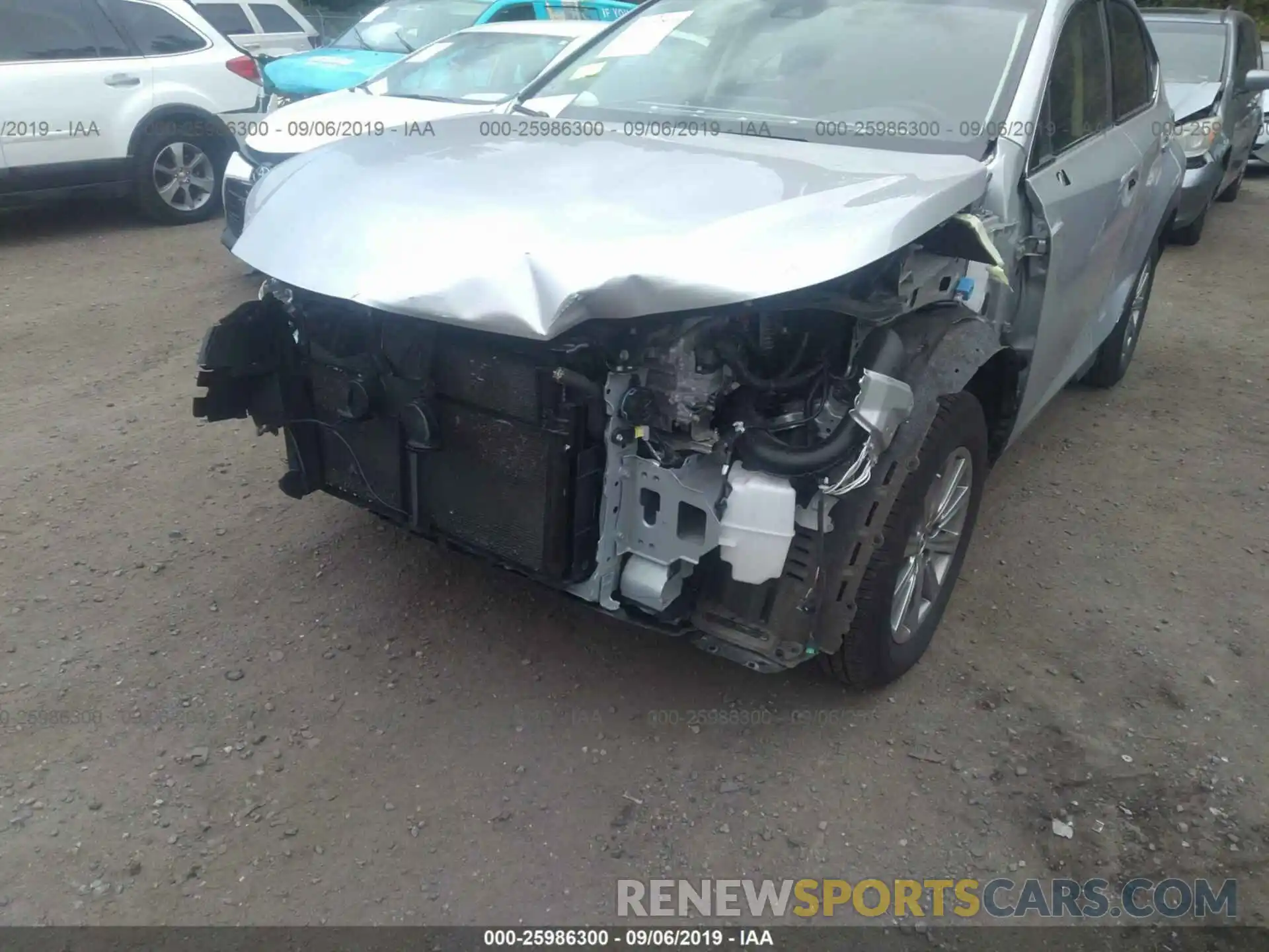 6 Photograph of a damaged car JTJBJRBZ9K2100754 LEXUS NX 2019