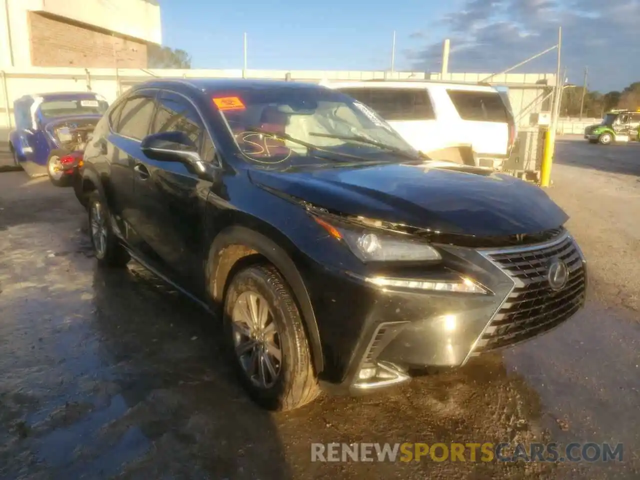 1 Photograph of a damaged car JTJBJRBZ9K2108109 LEXUS NX 2019