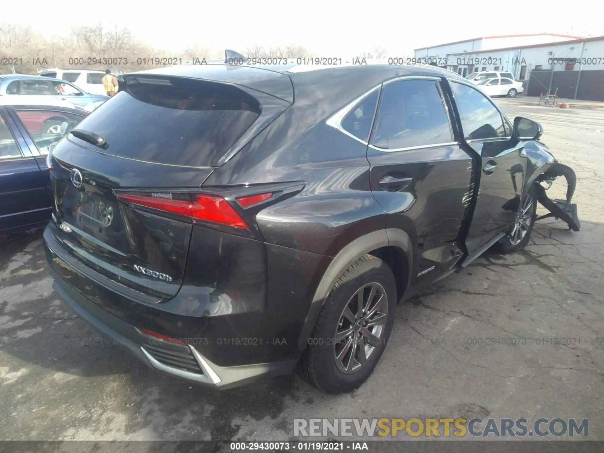 4 Photograph of a damaged car JTJBJRBZ9K2111298 LEXUS NX 2019