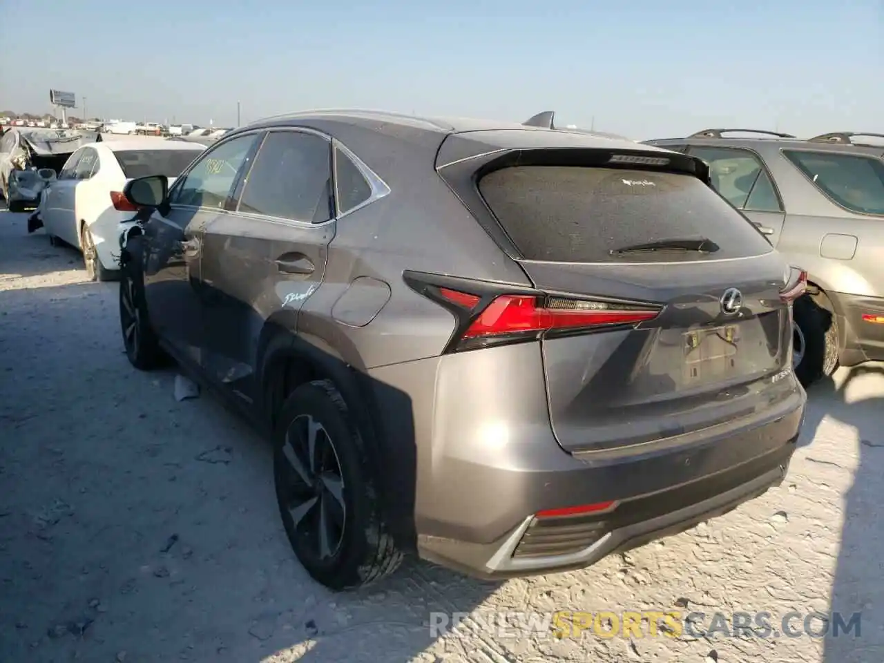 3 Photograph of a damaged car JTJBJRBZ9K2116310 LEXUS NX 2019