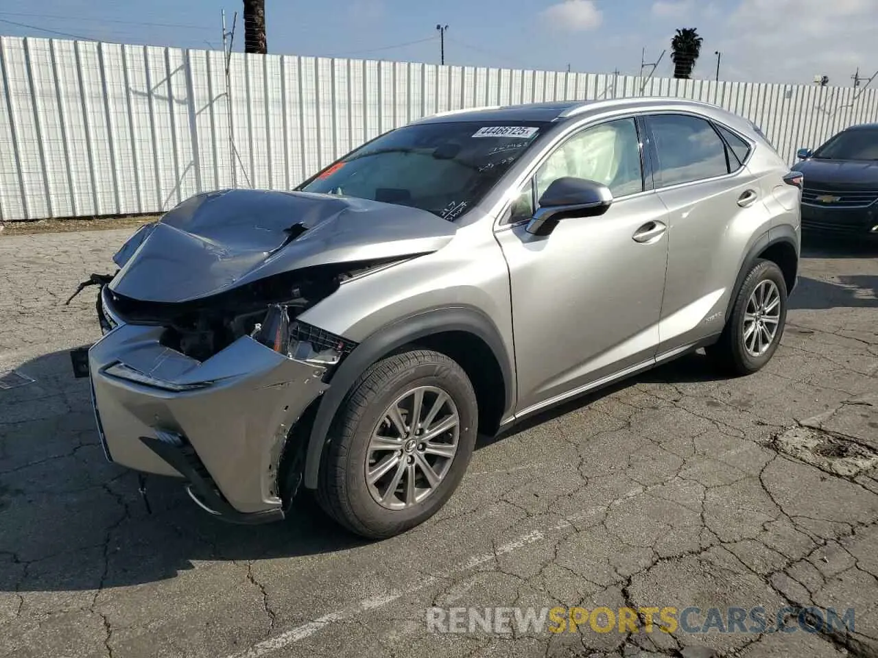 1 Photograph of a damaged car JTJBJRBZ9K2120180 LEXUS NX 2019