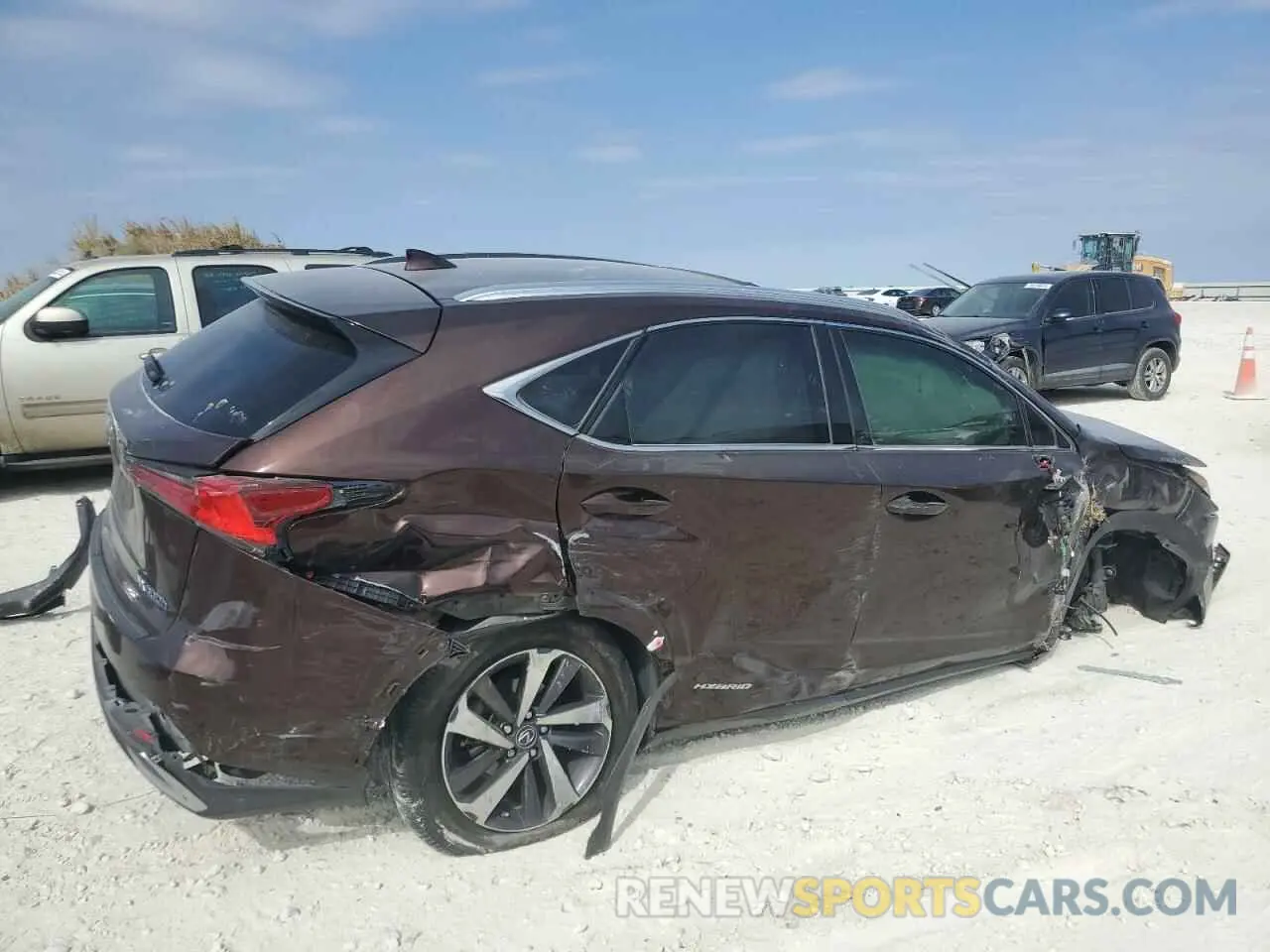 3 Photograph of a damaged car JTJBJRBZXK2112069 LEXUS NX 2019