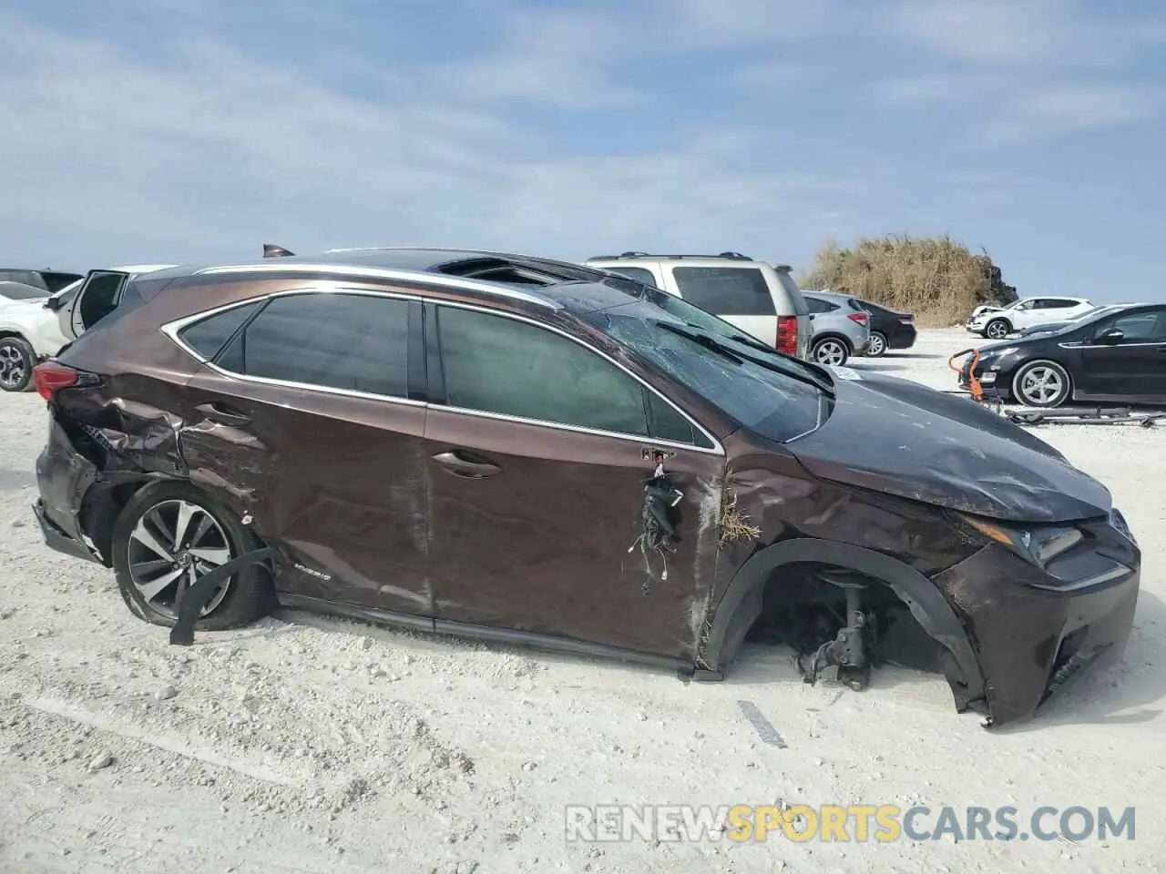 4 Photograph of a damaged car JTJBJRBZXK2112069 LEXUS NX 2019