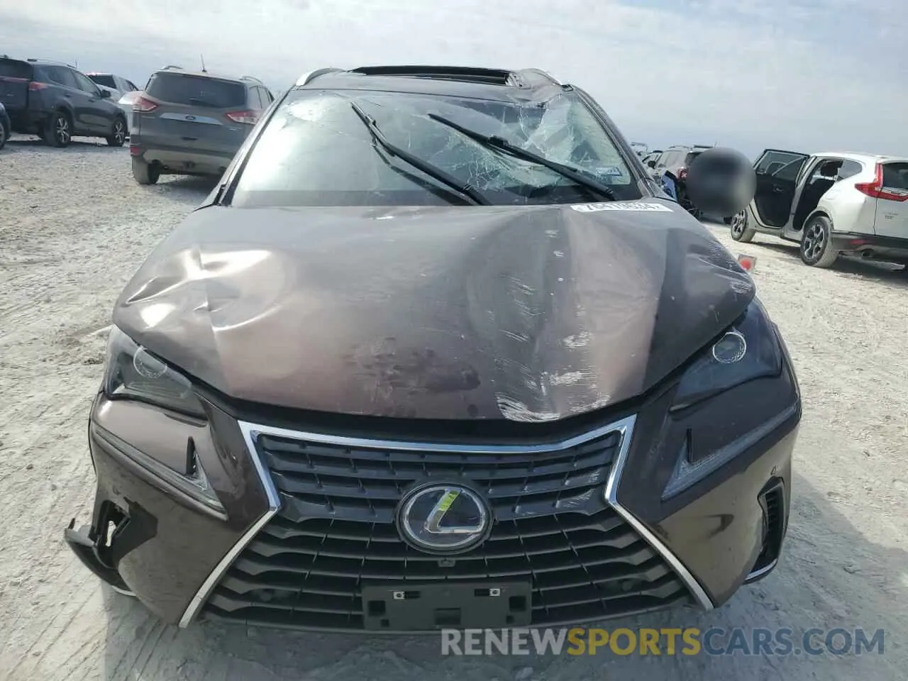 5 Photograph of a damaged car JTJBJRBZXK2112069 LEXUS NX 2019
