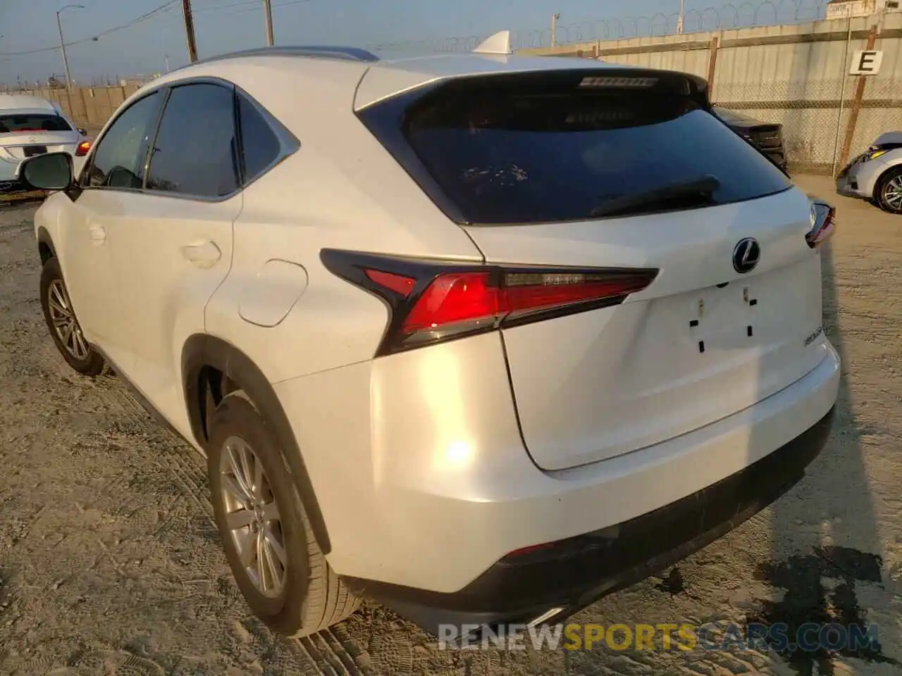 3 Photograph of a damaged car JTJYARBZ0K2120255 LEXUS NX 2019