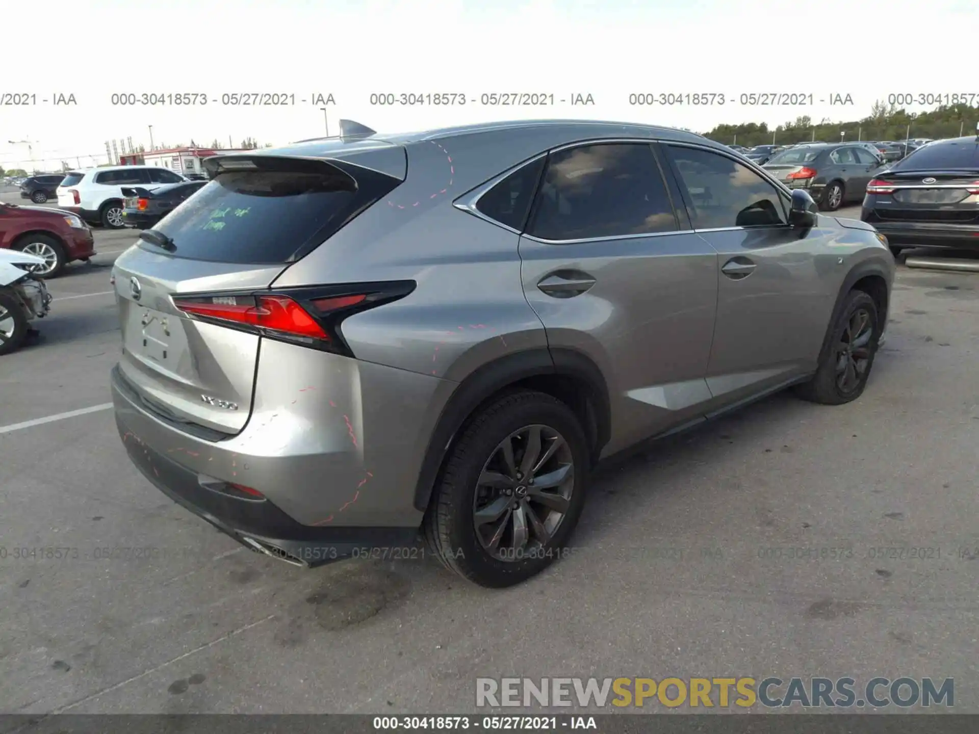 4 Photograph of a damaged car JTJYARBZ0K2122698 LEXUS NX 2019