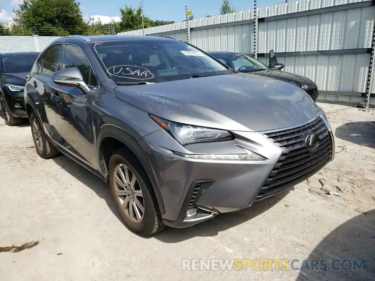 1 Photograph of a damaged car JTJYARBZ0K2123494 LEXUS NX 2019