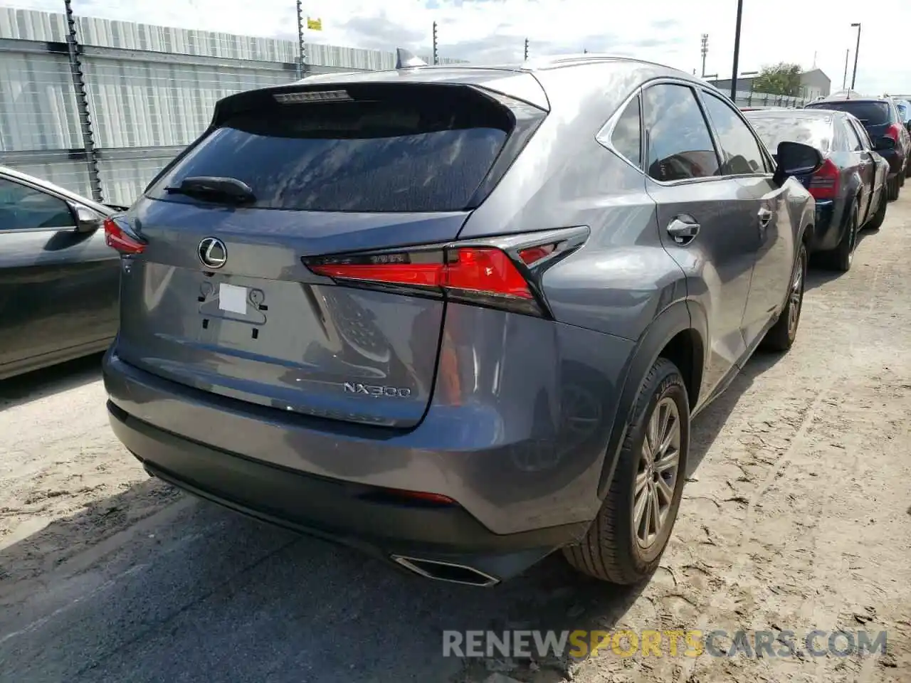 4 Photograph of a damaged car JTJYARBZ0K2123494 LEXUS NX 2019